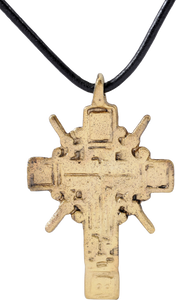 FINE LARGE EASTERN EUROPEAN CROSS, 17TH CENTURY - Picardi Jewelry