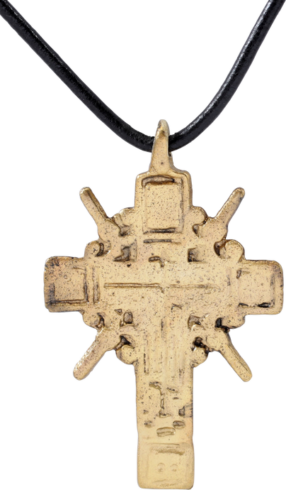 FINE LARGE EASTERN EUROPEAN CROSS, 17TH CENTURY - Picardi Jewelry