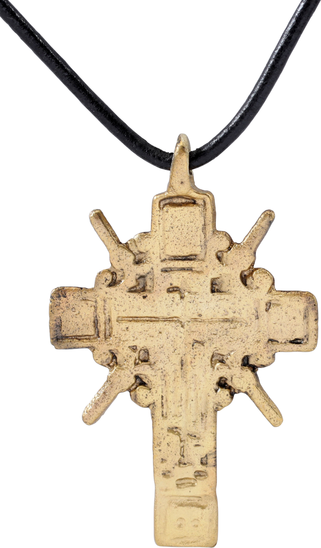 FINE LARGE EASTERN EUROPEAN CROSS, 17TH CENTURY - Picardi Jewelry