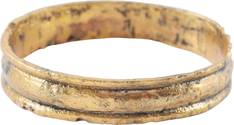 RARE VIKING WEDDING RING, 10th-11th CENTURY AD, SIZE 11 - Picardi Jewelry