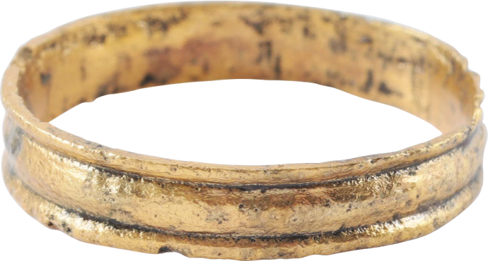 RARE VIKING WEDDING RING, 10th-11th CENTURY AD, SIZE 11 - Picardi Jewelry