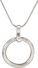 CELTIC PROSPERITY RING NECKLACE, C.400-100 BC - Picardi Jewelry