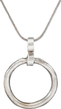 CELTIC PROSPERITY RING NECKLACE, C.400-100 BC - Picardi Jewelry