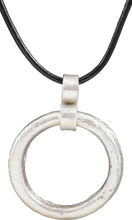 CELTIC PROSPERITY RING NECKLACE, C.400-100 BC - Picardi Jewelry