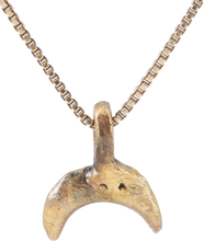 VIKING LUNAR PENDANT NECKLACE, C.900-1000 AD - Picardi Jewelry