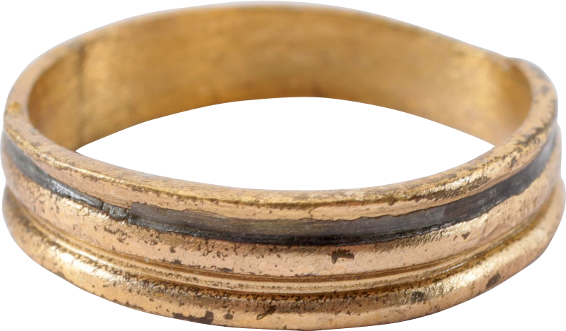 FINE VIKING WEDDING RING, 10th-11th CENTURY AD, SIZE 5 ¼ - Picardi Jewelry