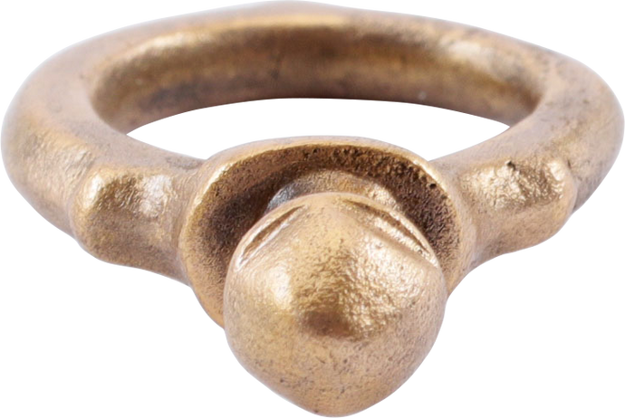 ROMAN PROSTITUTE’S RING C.100-400 AD, SIZE 2 ½ - Picardi Jewelry