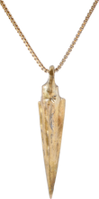 FINE GREEK WAR ARROWHEAD NECKLACE - Picardi Jewelry