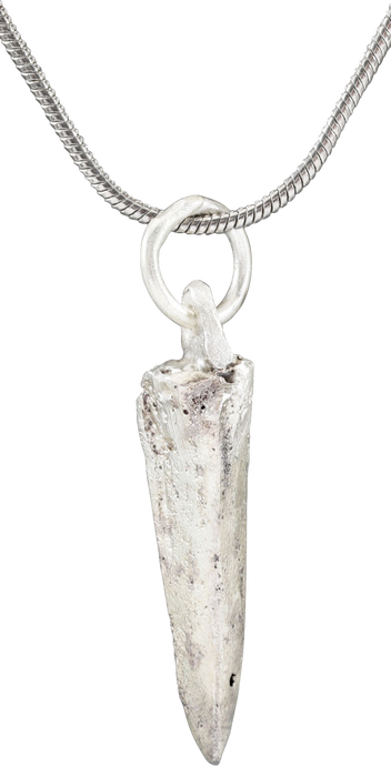 ROMAN TRIANGULAR ARROWHEAD NECKLACE, 100BC-100AD - Picardi Jewelry