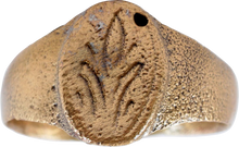 LATE MEDIEVAL WOMAN'S FASHION RING, SIZE 5 ¼+ - Picardi Jewelry