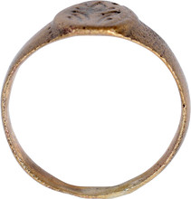 LATE MEDIEVAL WOMAN'S FASHION RING, SIZE 5 ¼+ - Picardi Jewelry