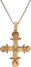 MEDIEVAL EUROPEAN CROSS, C.1200-1500 AD - Picardi Jewelry