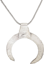 VIKING LUNAR PENDANT NECKLACE, 800-1050 AD - Picardi Jewelry