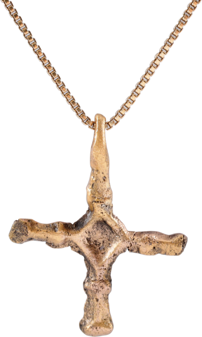 EUROPEAN CONVERT’S CROSS NECKLACE, 9th-10th CENTURY - Picardi Jewelry