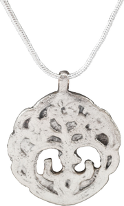 ROMAN SILVER TREE OF LIFE AMULET - Picardi Jewelry