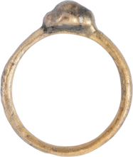 FINE ROMAN PROSTITUTE'S RING, C.100-300 AD, SIZE 7 - Picardi Jewelry