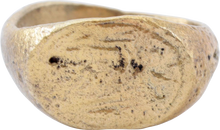 MEDIEVAL/BYZANTINE RING, C.10th-12th CENTURY AD, SIZE 4 - Picardi Jewelry