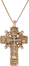 SPECTACULAR EASTERN EUROPEAN CROSS, 15TH-17TH CENTURY - Picardi Jewelry