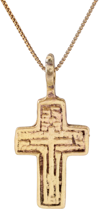 FINE EASTERN EUROPEAN CROSS NECKLACE, 17th-18th CENTURY - Picardi Jewelry