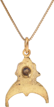 CHARMING VIKING LUNAR PENDANT NECKLACE, 800-1050 AD - Picardi Jewelry