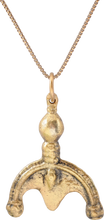 FINE VIKING LUNAR PENDANT NECKLACE, 10TH-EARLY 11TH CENTURY - Picardi Jewelry