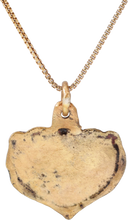 FINE VIKING HEART PENDANT NECKLACE, 11TH CENTURY - Picardi Jewelry