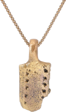 VIKING WOMAN WARRIOR’S BRACELET PENDANT NECKLACE - Picardi Jewelry