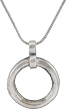 CELTIC PROSPERITY RING NECKLACE, C.400-100 BC - Picardi Jewelry
