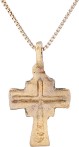 FINE EUROPEAN CROSS NECKLACE - Picardi Jewelry