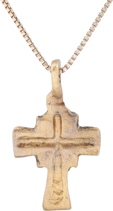 FINE EUROPEAN CROSS NECKLACE - Picardi Jewelry