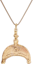 SUPERB VIKING LUNAR PENDANT NECKLACE, 9TH-10TH CENTURY AD - Fagan Arms