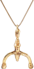 FINE VIKING LUNAR PENDANT NECKLACE C.900-1000 AD - Picardi Jewelry