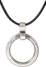 CELTIC PROSPERITY RING NECKLACE, C.400-100 BC - Picardi Jewelry