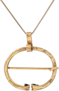 VIKING PROTECTIVE BROOCH, 850-1050 AD - Picardi Jewelry