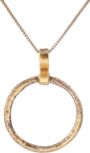 CELTIC PROSPERITY RING NECKLACE, C.400-100 BC - Fagan Arms