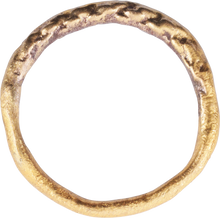 VIKING HAIR RING C.850-1050 AD - Picardi Jewelry