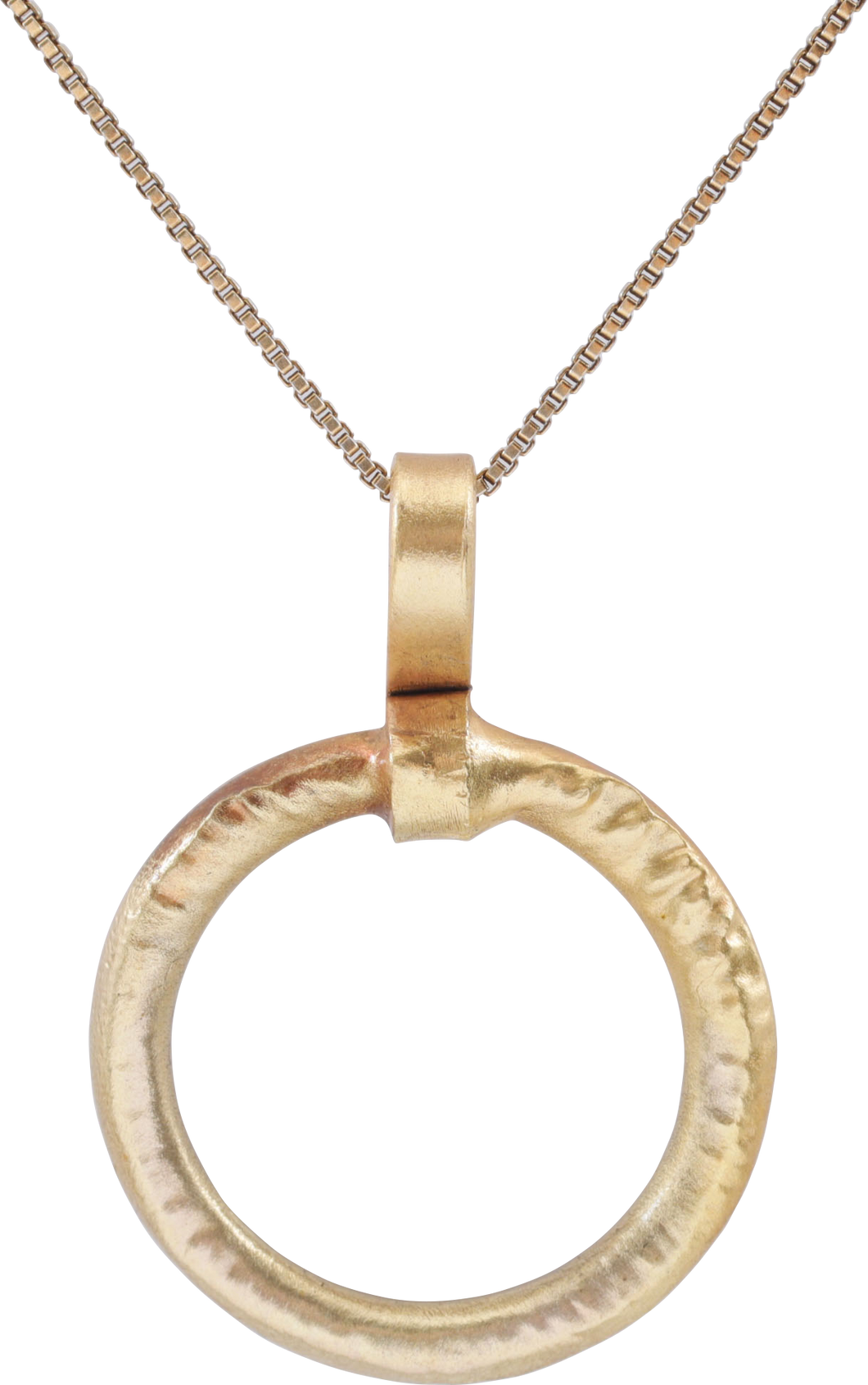 CELTIC PROSPERITY RING NECKLACE, C.400-100 BC - Picardi Jewelry