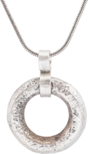 CELTIC PROSPERITY RING NECKLACE, C.400-100 BC - Picardi Jewelry