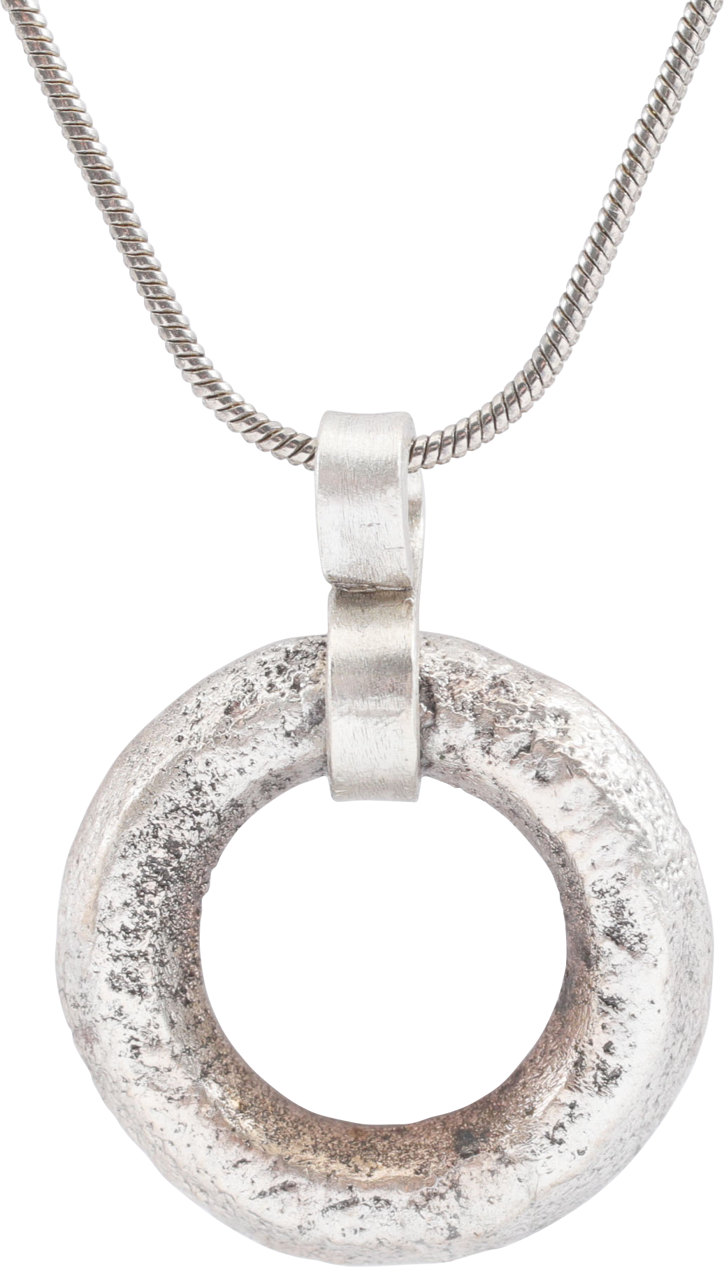 CELTIC PROSPERITY RING NECKLACE, C.400-100 BC - Picardi Jewelry
