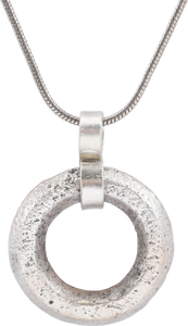 CELTIC PROSPERITY RING NECKLACE, C.400-100 BC - Picardi Jewelry