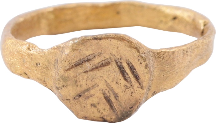 MEDIEVAL ENGLISH WOMAN’S RING, SIZE 5 1/4 - Picardi Jewelry