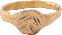 MEDIEVAL ENGLISH WOMAN’S RING, 6TH-12TH CENTURY AD, SIZE 5 1/4 - Picardi Jewelry