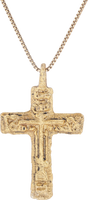 FINE EASTERN EUROPEAN CROSS NECKLACE - Picardi Jewelry