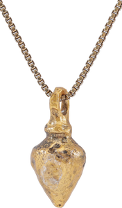 ANCIENT ROMAN WOMAN'S PENDANT NECKLACE 1ST-3RD CENTURY - Picardi Jewelry