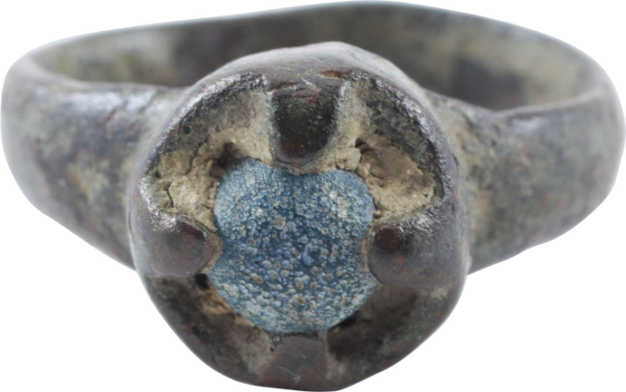 MEDIEVAL EUROPEAN RING C.1200-1500 AD, SIZE 5 1/4 - Picardi Jewelry