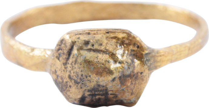 FINE ROMAN PROSTITUTE'S RING, C.100-300 AD, SIZE 8 1/2 - Picardi Jewelry