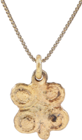 ANCIENT ROMAN QUATREFOIL PENDANT, 1st-2nd CENTURY AD - Picardi Jewelry