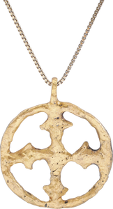 CRUSADER'S CROSS PENDANT NECKLACE, 11TH-13TH CENTURY - Picardi Jewelry