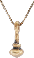 ANCIENT ROMAN WOMAN'S PENDANT NECKLACE 1ST-3RD CENTURY - Picardi Jewelry