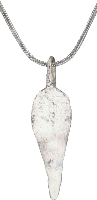 VIKING WODEN SPEAR HEAD PENDANT 6TH CENTURY - Picardi Jewelry